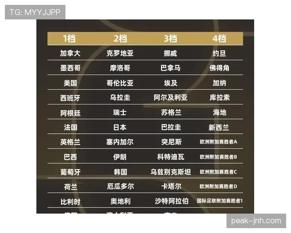 2026世界杯最新资格排序详解